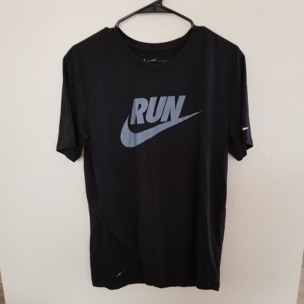 Nike Black Run Tee